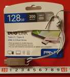 Pendrive PNY Duo Link USB-A USB-C 128 GB