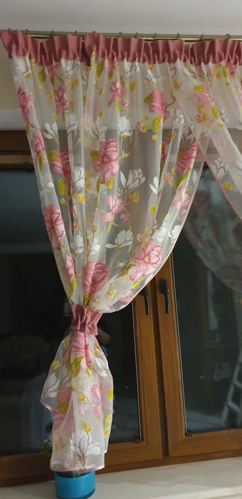 Firana gotowa prześliczna kolorowa