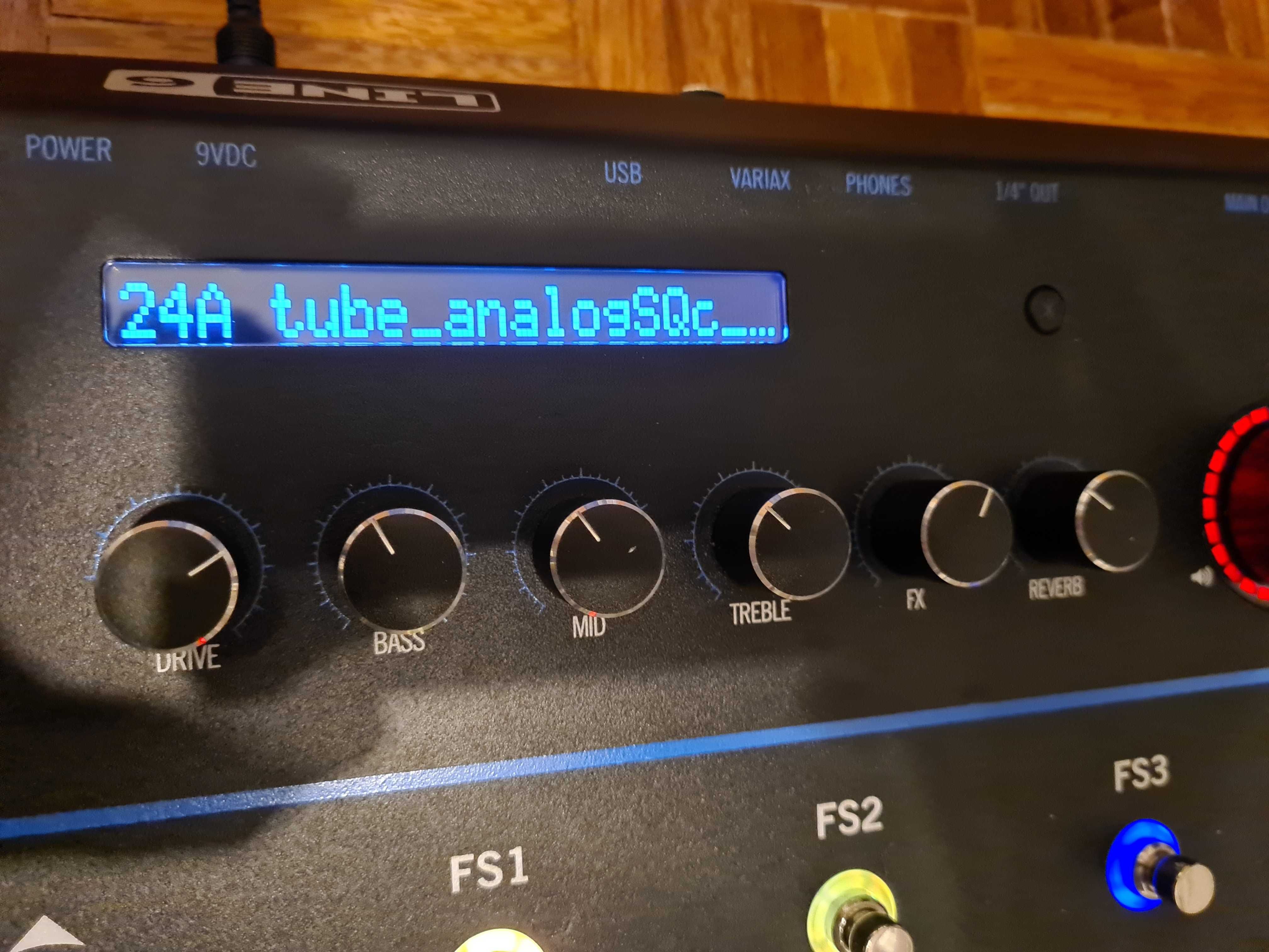 pedaleira guitarra eletrica Line 6 Firehawk Fx