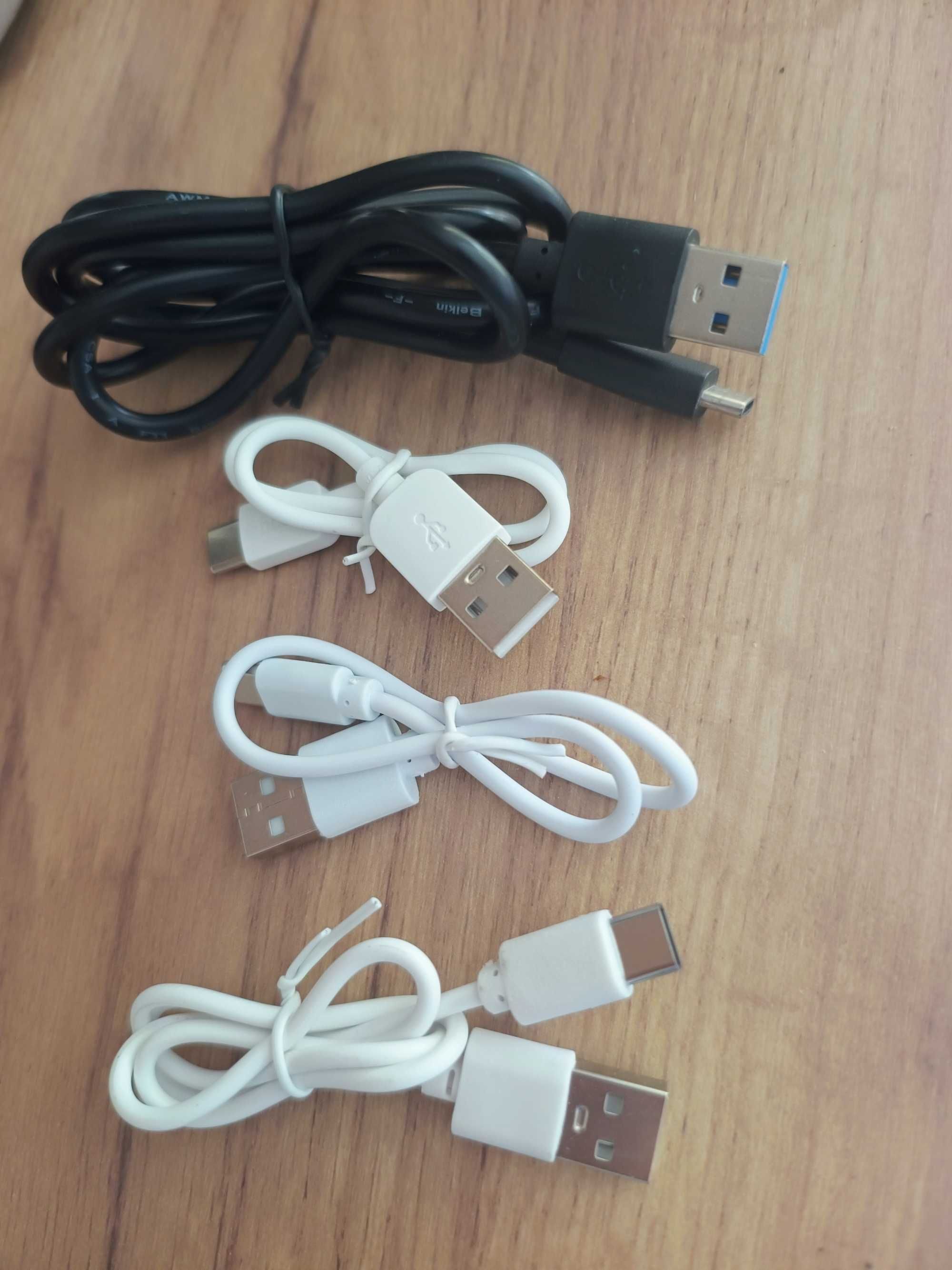 Кабелі зарядки 4 шт type-c та 4шт mikro usb
