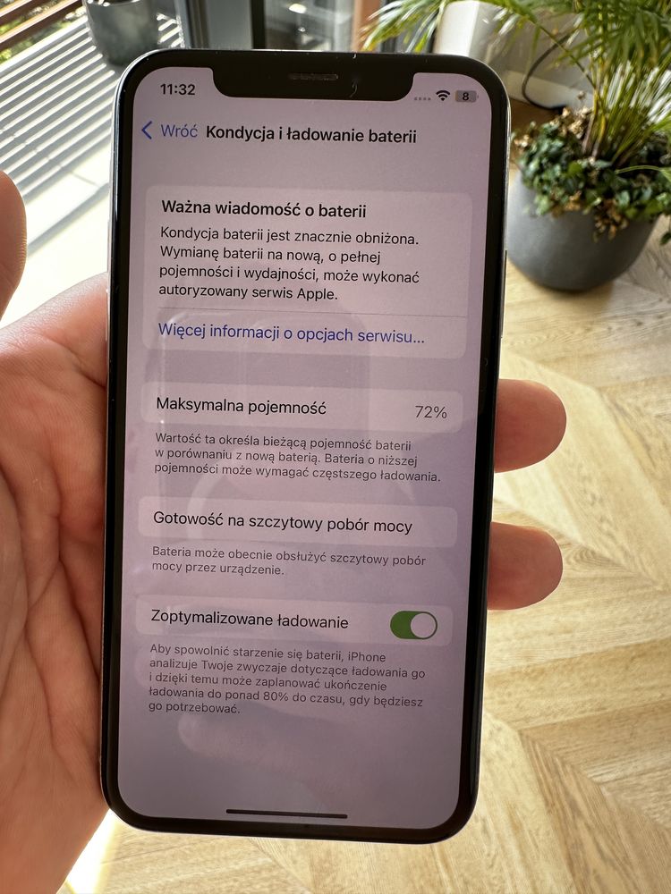 iPhone X 256GB bez blokad bateria 72%