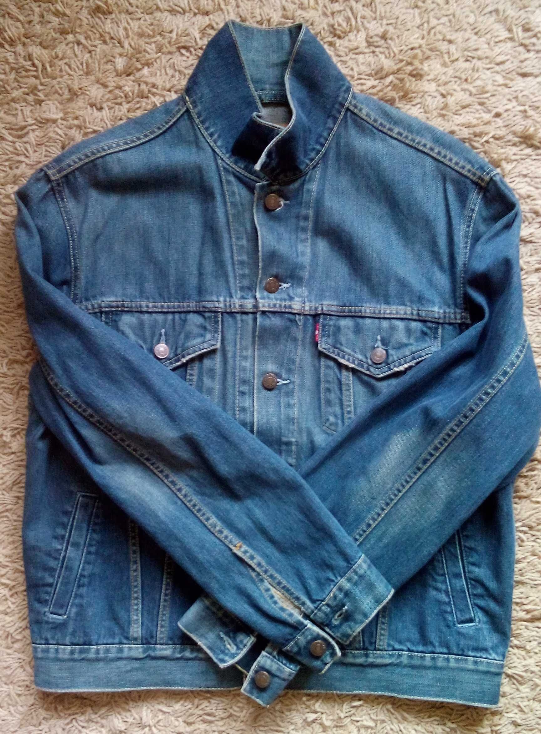 куртка пиджак жакет Levis 70550 Denim Trucker Jacket Men Large