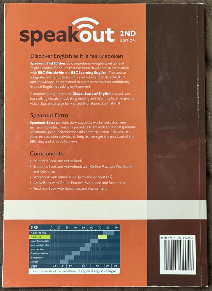 Speakout Advanced Student’s Book 2nd edition Pearson