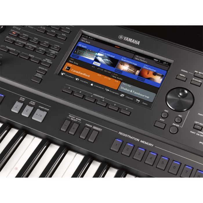 YAMAHA PSR-SX720 - keyboard z odtwarzaczem plików MP3 / WAV - Nowość
