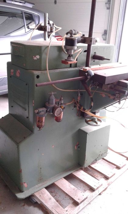 Furadora dupla para indústria de cadeiras   Maquinas de carpintaria