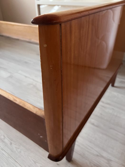 Łóżko prl vintage