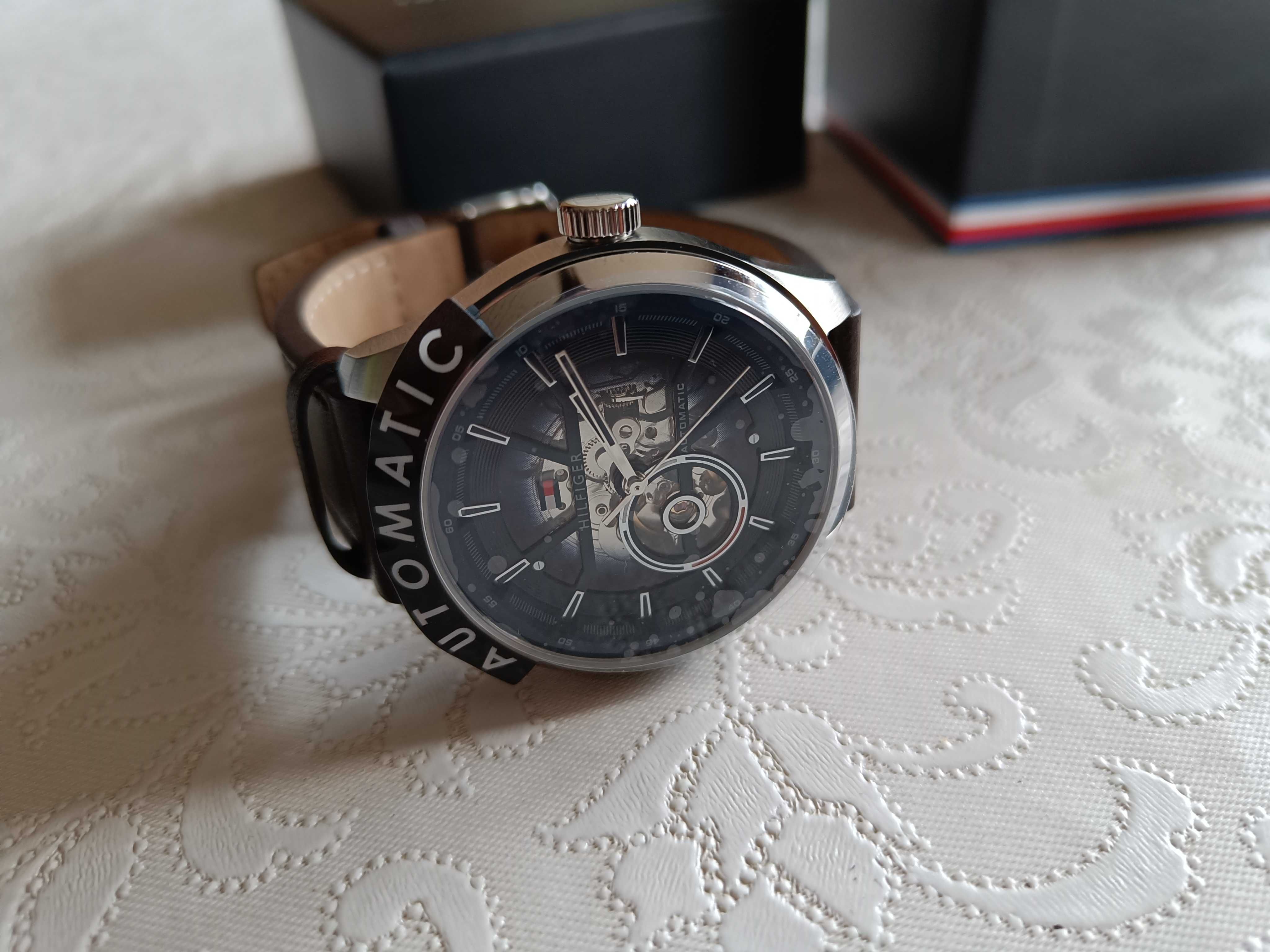 Męski zegarek TOMMY HILFIGER OLIVER automatic automatyczny