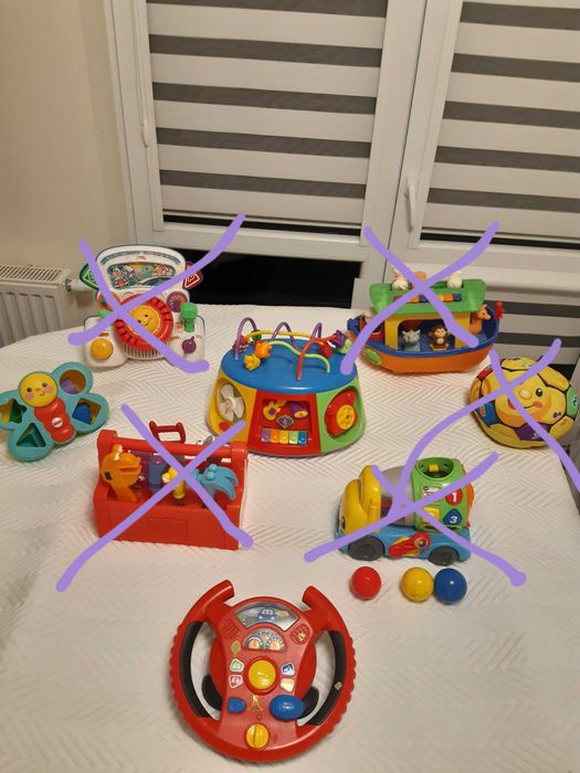 Zestaw zabawek edukacyjnych