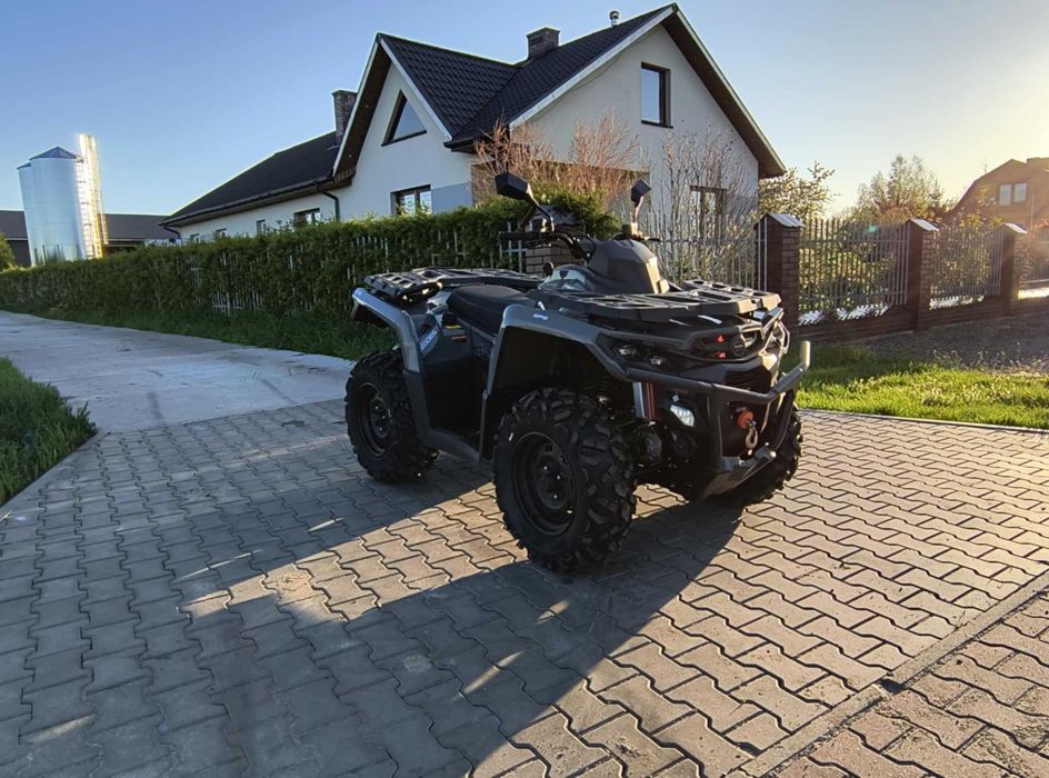 QUAD ODES 650 4X4 2025 New face, wyciągarka, led, dostawa cała PL