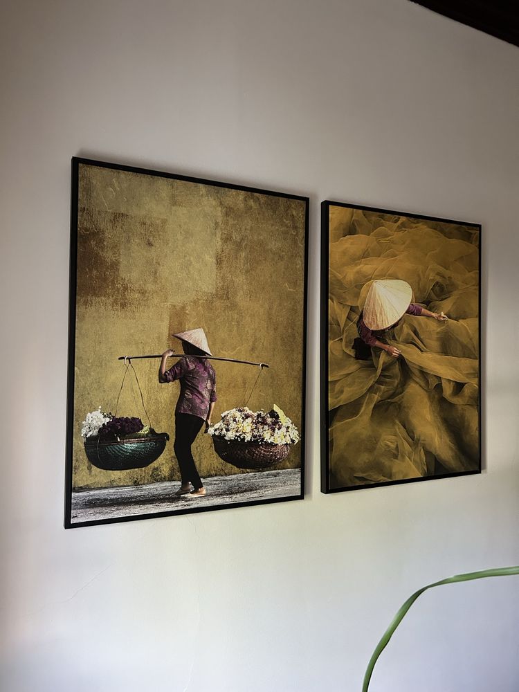 Quadros motivo oriental