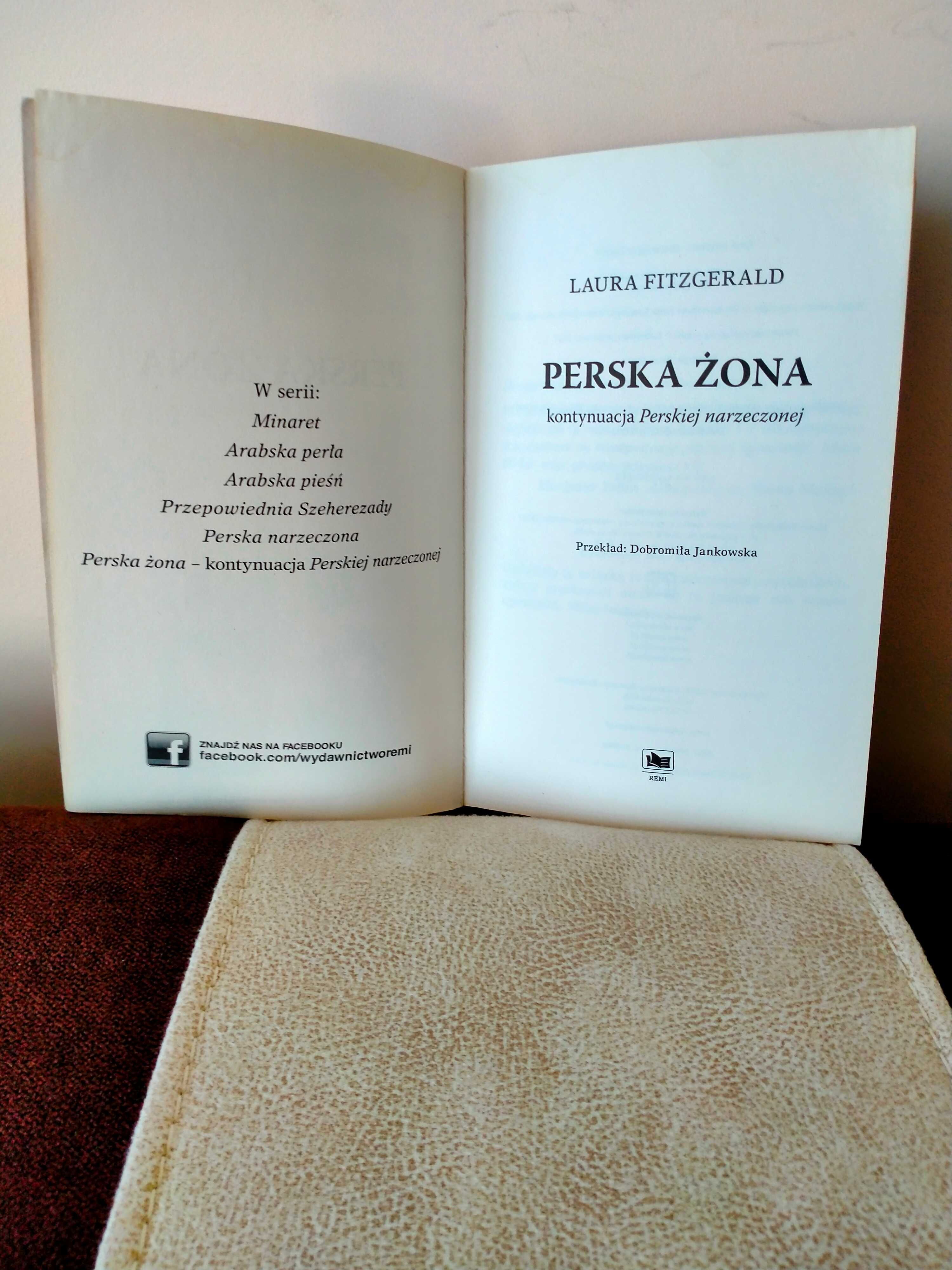 Książka "Perska żona "- Laura Fitzgerajd