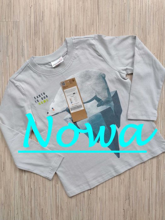 NOWA ~ COCCODRILLO, rozmiar 116, koszulka z dł. rękawem
