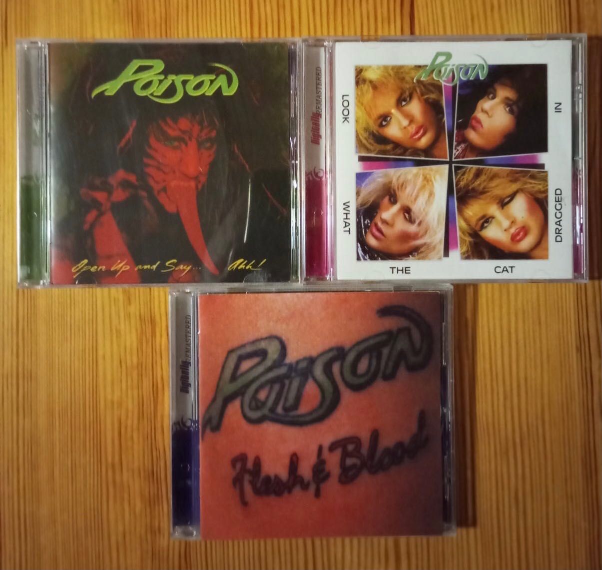 Poison 1986/1988/1990 3шт.