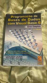 Livro Programação de Bases de Dados com Visual Basic 6 Curso Completo