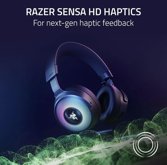 NA LEWARA słuchawki Razer Kraken V4 Pro bezprzewodowy zestaw