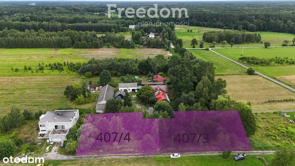 Działki z wydanymi warunkami zabudowy Rysie