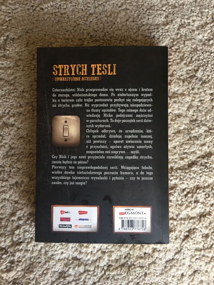 Strych Tesli Stowarzyszenie Accelerati - Neal Shusterman, Eric Elfman