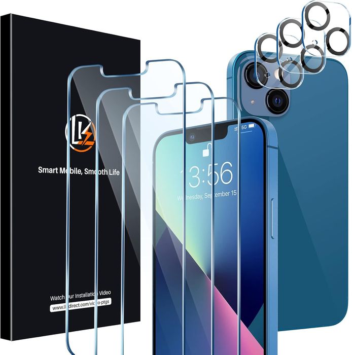 Szkło Hartowane Ochronne do iPhone 13 Pro Max Osłona Aparatu 3 szt