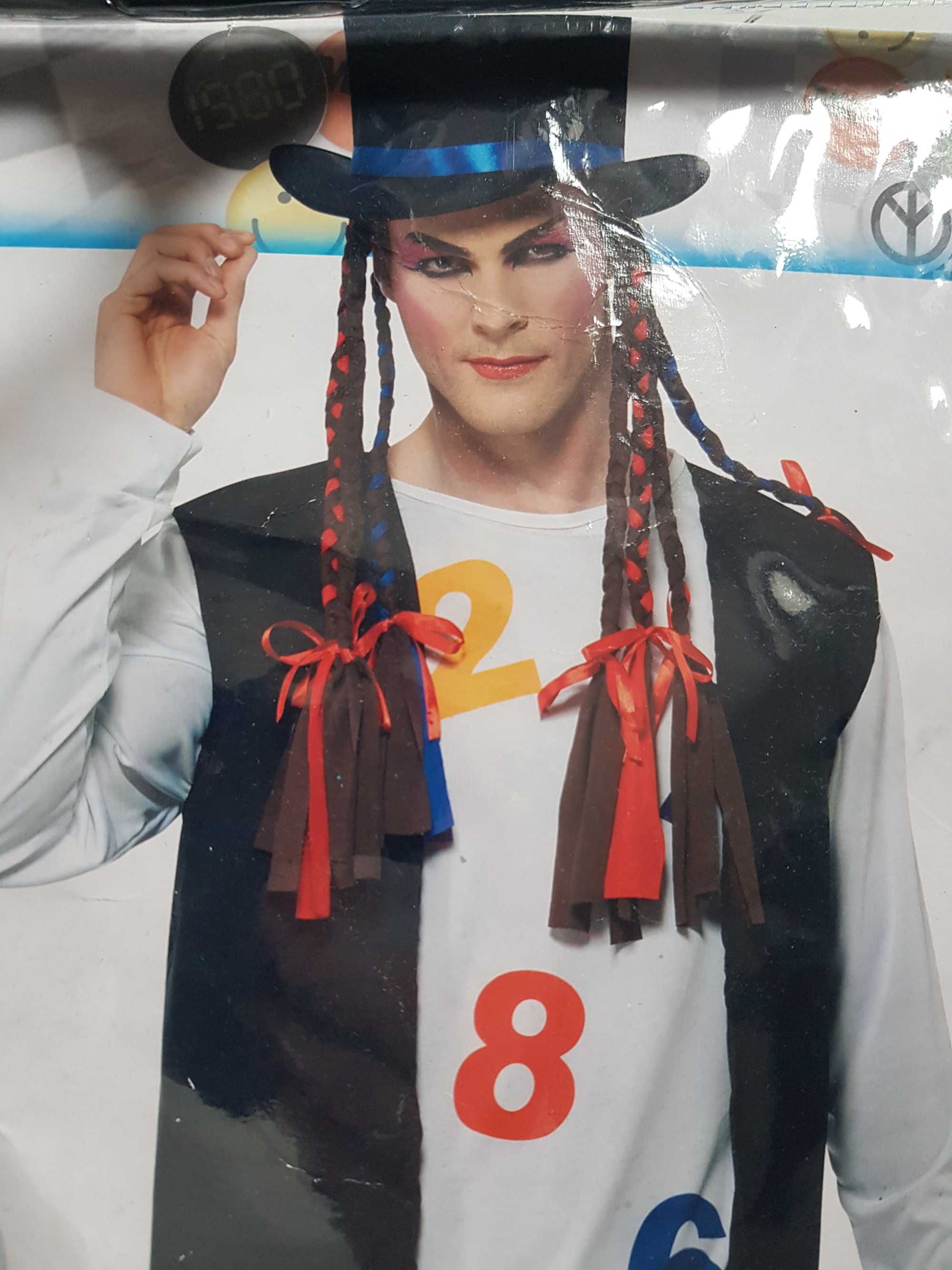 Smiffys - śliczne przebranie karnawałowe – strój 80s pop Star costume