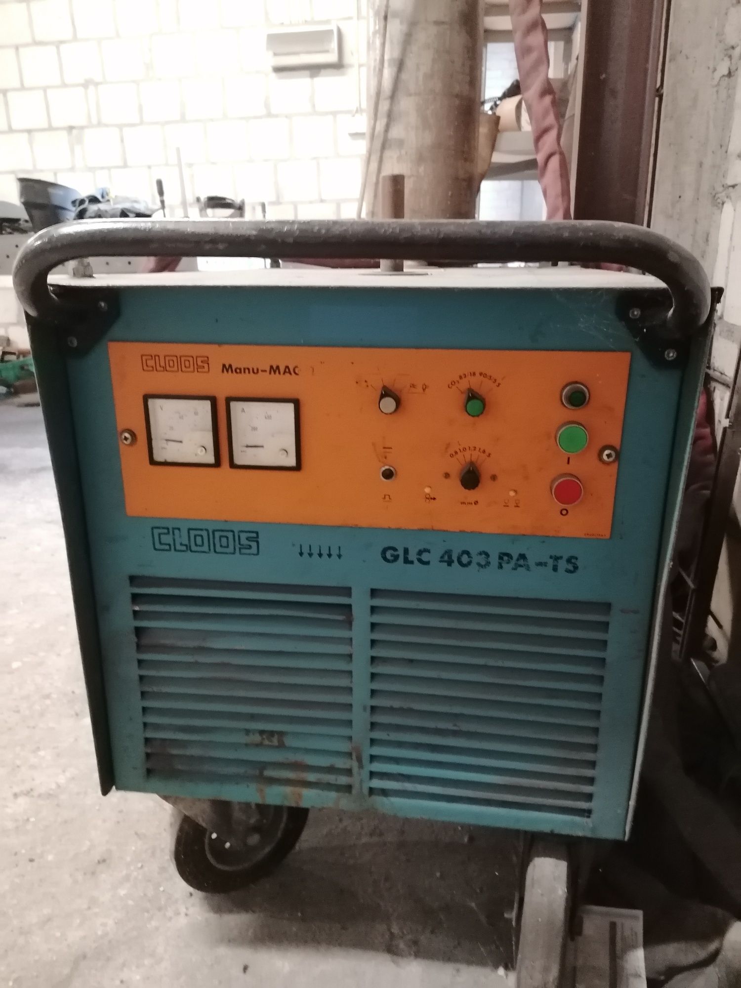 Spawarka mig mag puls 400A schłodzona Cloos