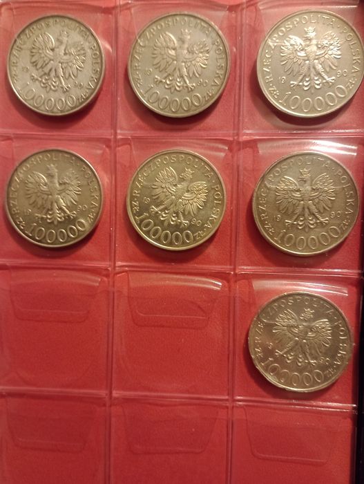 7x100000zł Solidarność typ A