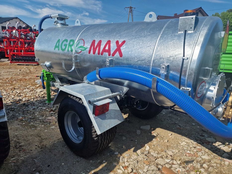 Beczkowóz 4000 litrów, Agro Max. Wóz asenizacyjny