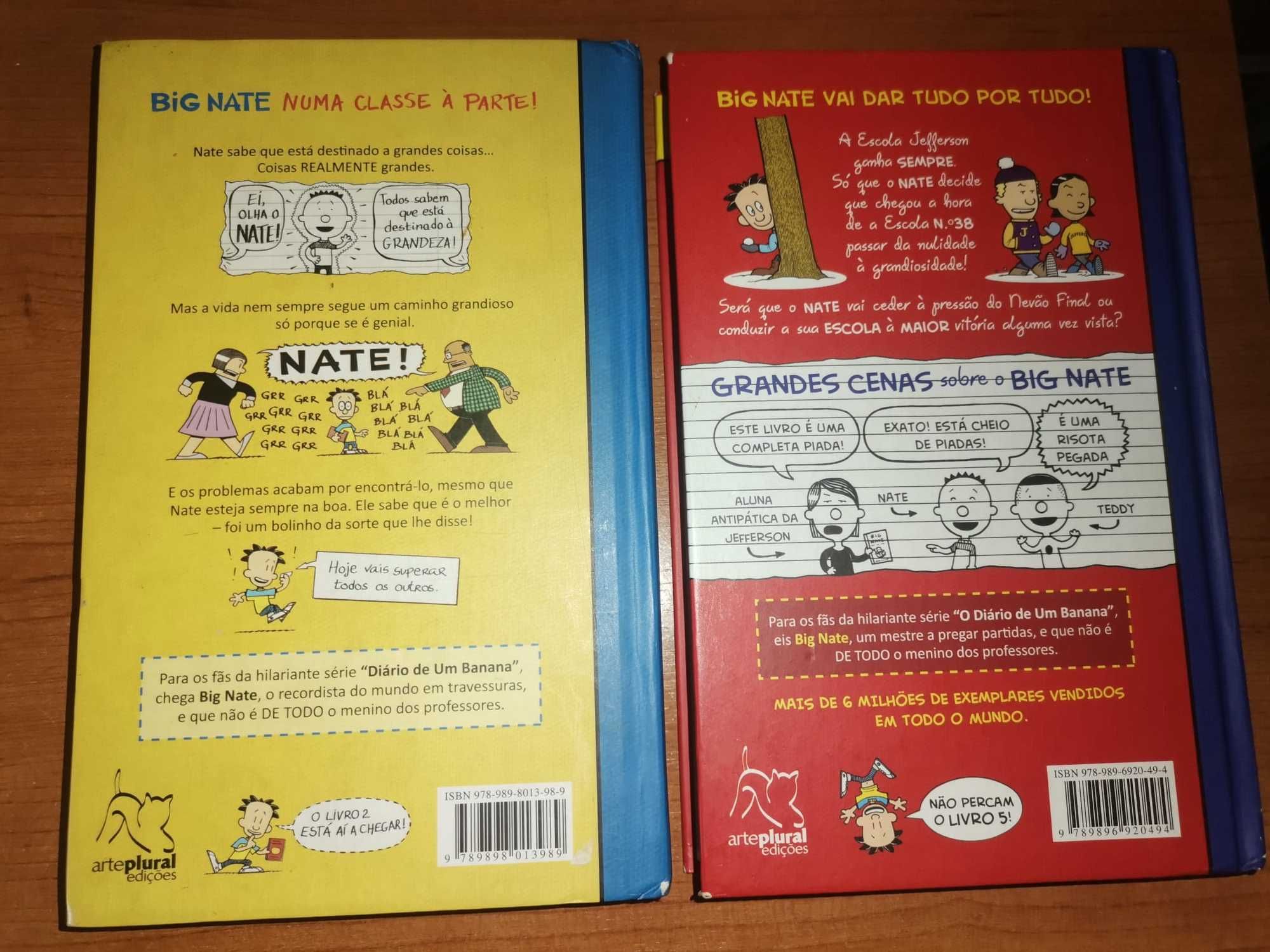 Livros da coleção Big Nate