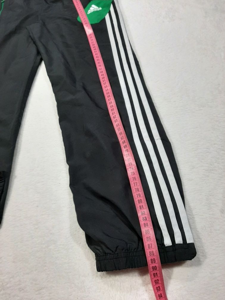 Spodnie Dresowe Męskie Adidas Rozpinane r. 11-12Y M Sweatpants Zipper