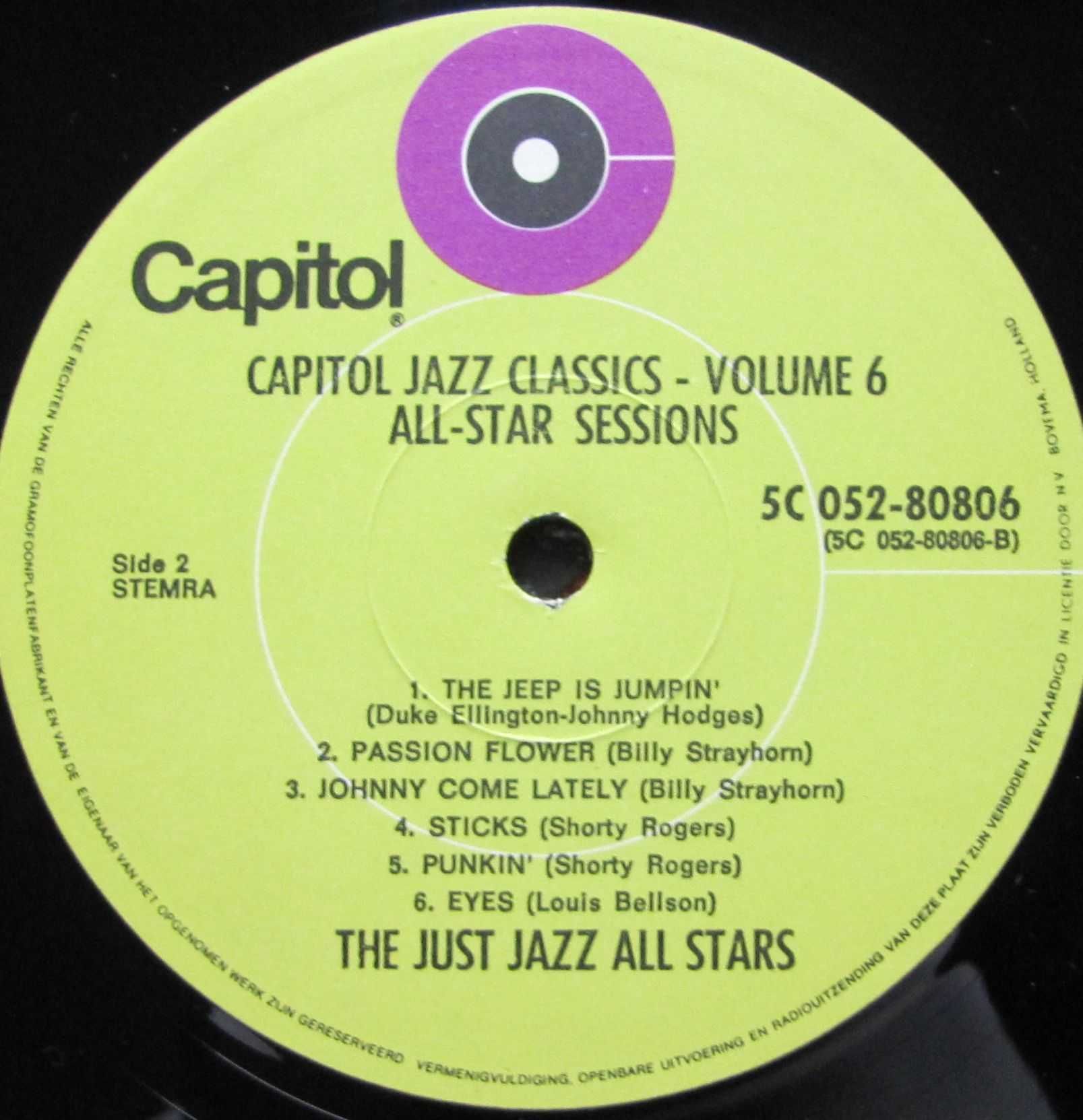 All Stars Session ~ płyta winyl ~ 80806 ~ stan bdb