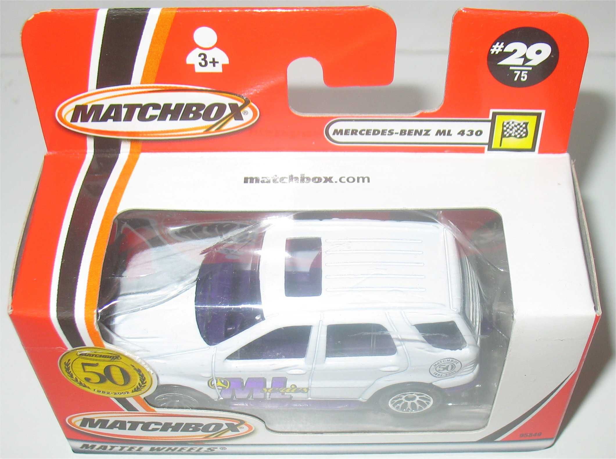 Matchbox - Mercedes-Benz ML 430 (50 Anos - 2002)