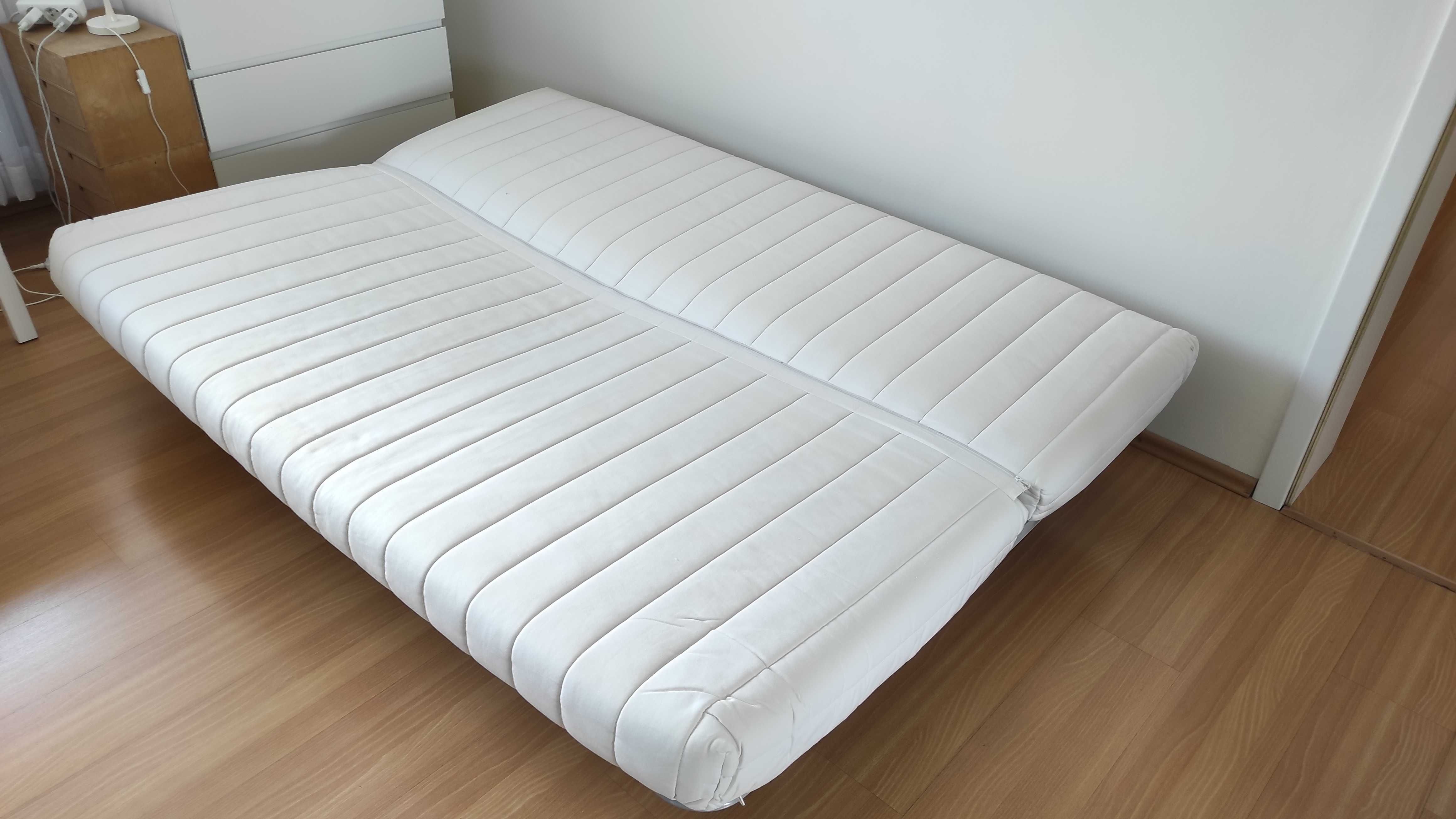 sofa kanapa łóżko rozkładane IKEA ze skrzynią