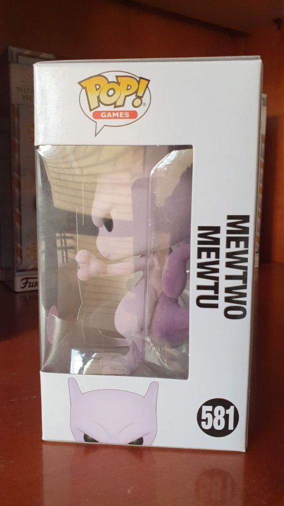 Mewtwo Flocked Funko Pop