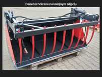 Łycho-krokodyl Metal-Technik zęby wkręcane | szerokość 140–240 cm