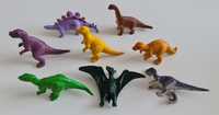 Figurki dinozaury 8szt z lat 90