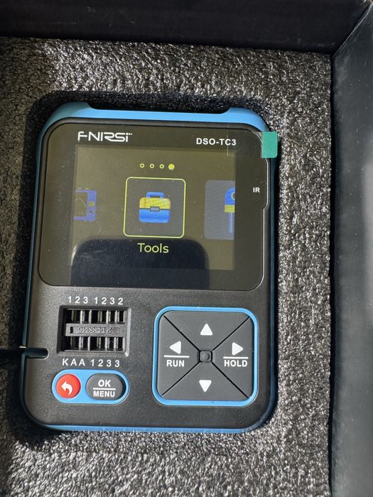 Osciloscopio medidor componentes