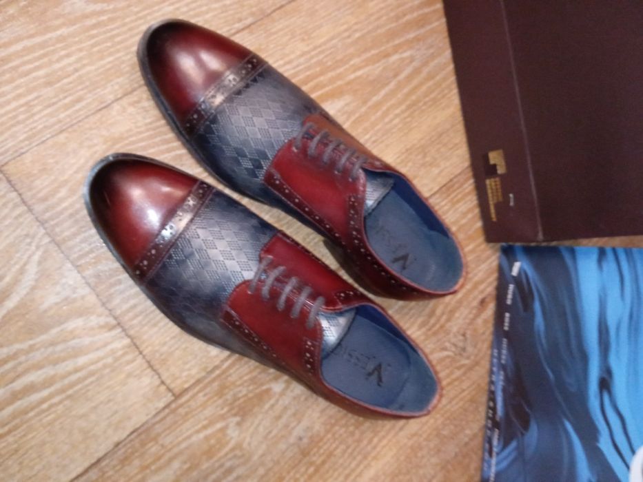 Туфлі оксфорди шкіряні