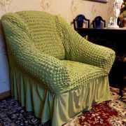 Комплект м'яких меблів; диван + крісло