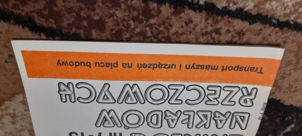 K N R nr 7-13 Transport maszyn i urządzeń na placu budowy