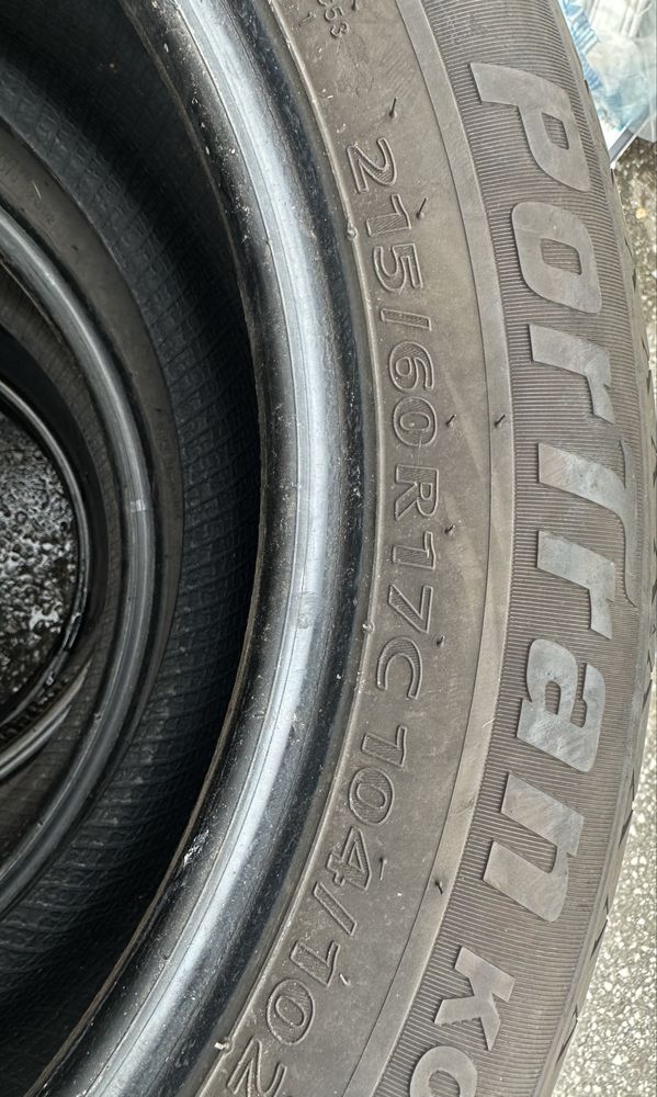 Oponu Kumho 215/60r/17c.