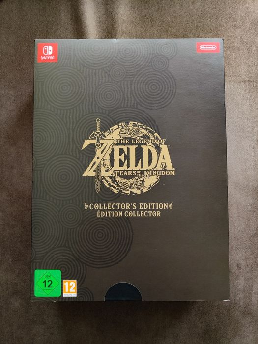 Nowa! ZELDA Tears of Kingdom - Edycja kolekcjonerska Nintendo Swich