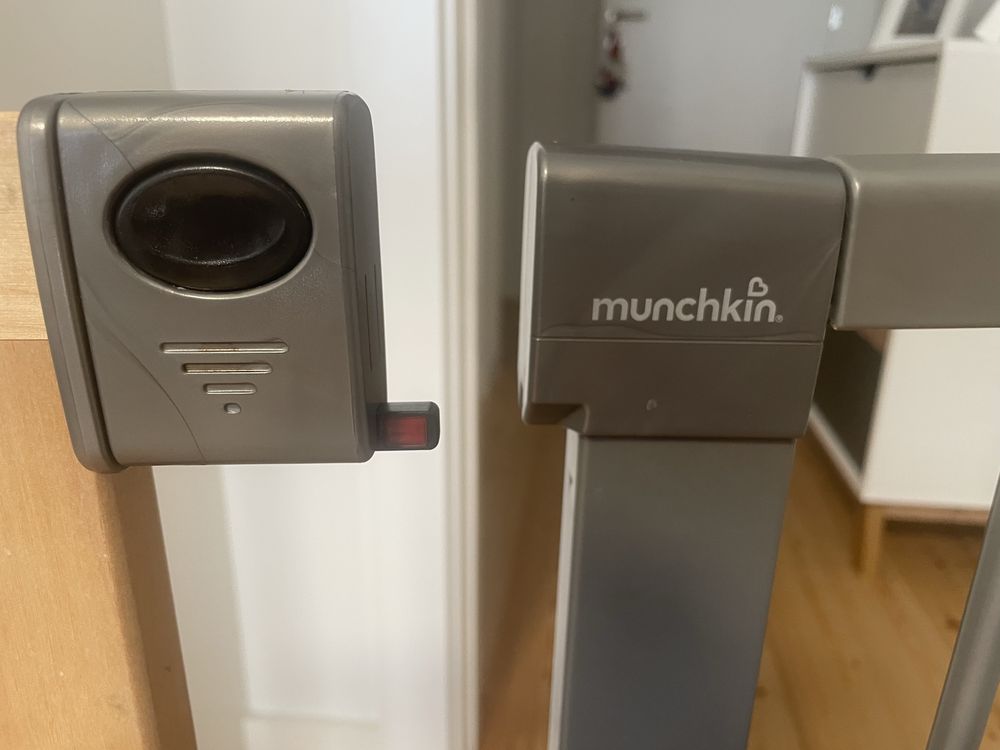 Portal de proteçao de escadas com 2 extensões