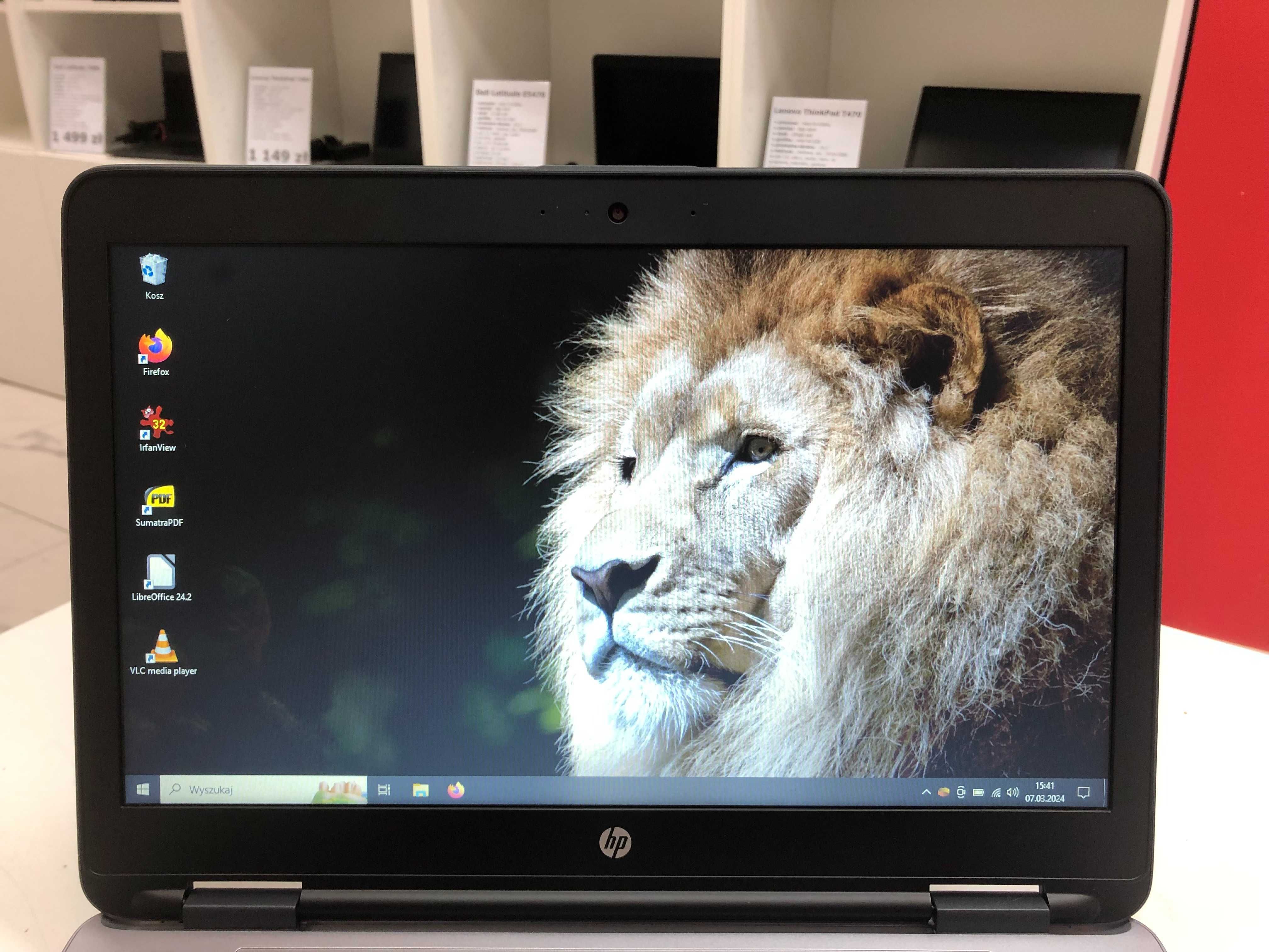 Biurowy i bardzo solidny HP ProBook 640 G2 i5 16GB 256SSD Klasa A