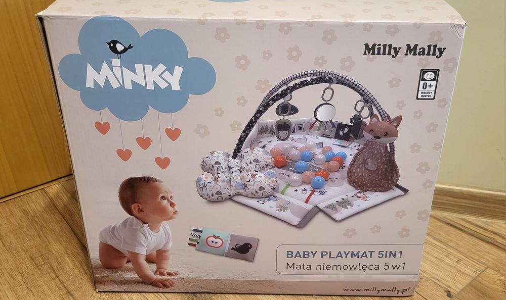 Mata edukacyjna dla dziecka Minky
