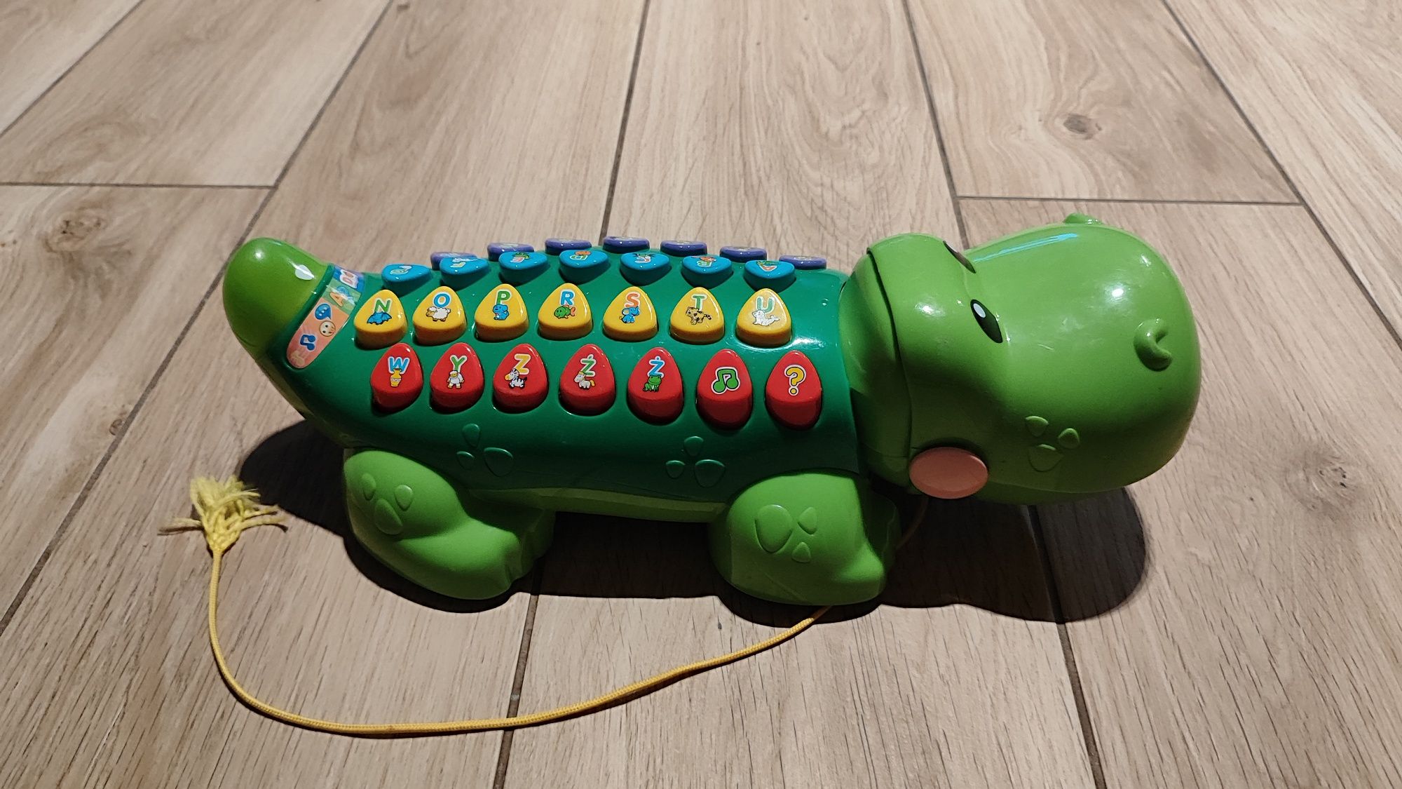 Krokodyl zabawka, śpiewa, mówi i zadaje zagadki