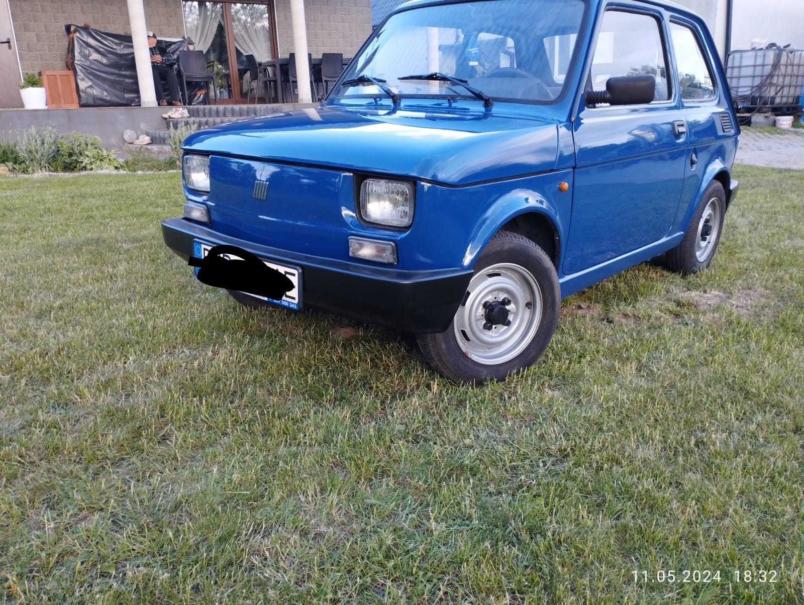 Fiat 126p po remoncie zarejestrowany