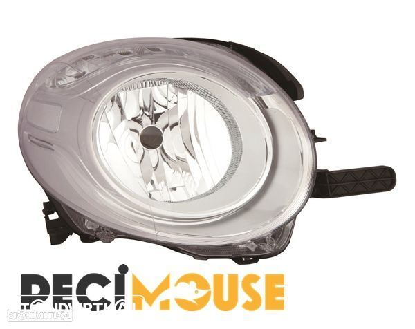 Farol Fiat 500L modelo: 2012 até 2016 novo