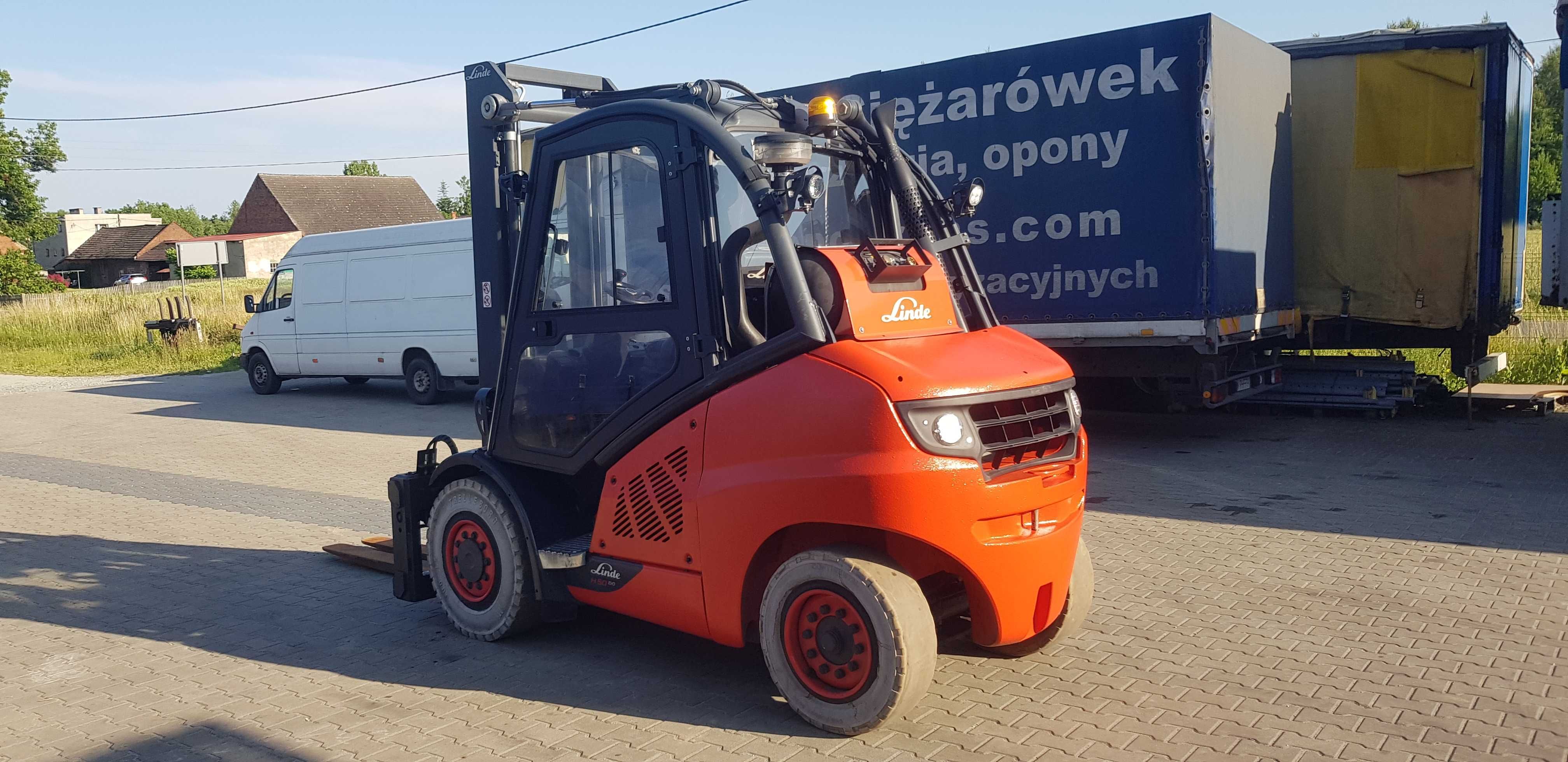 Linde H50T EVO H40 , H45 , pozycjoner wideł Stabau 2019 rok