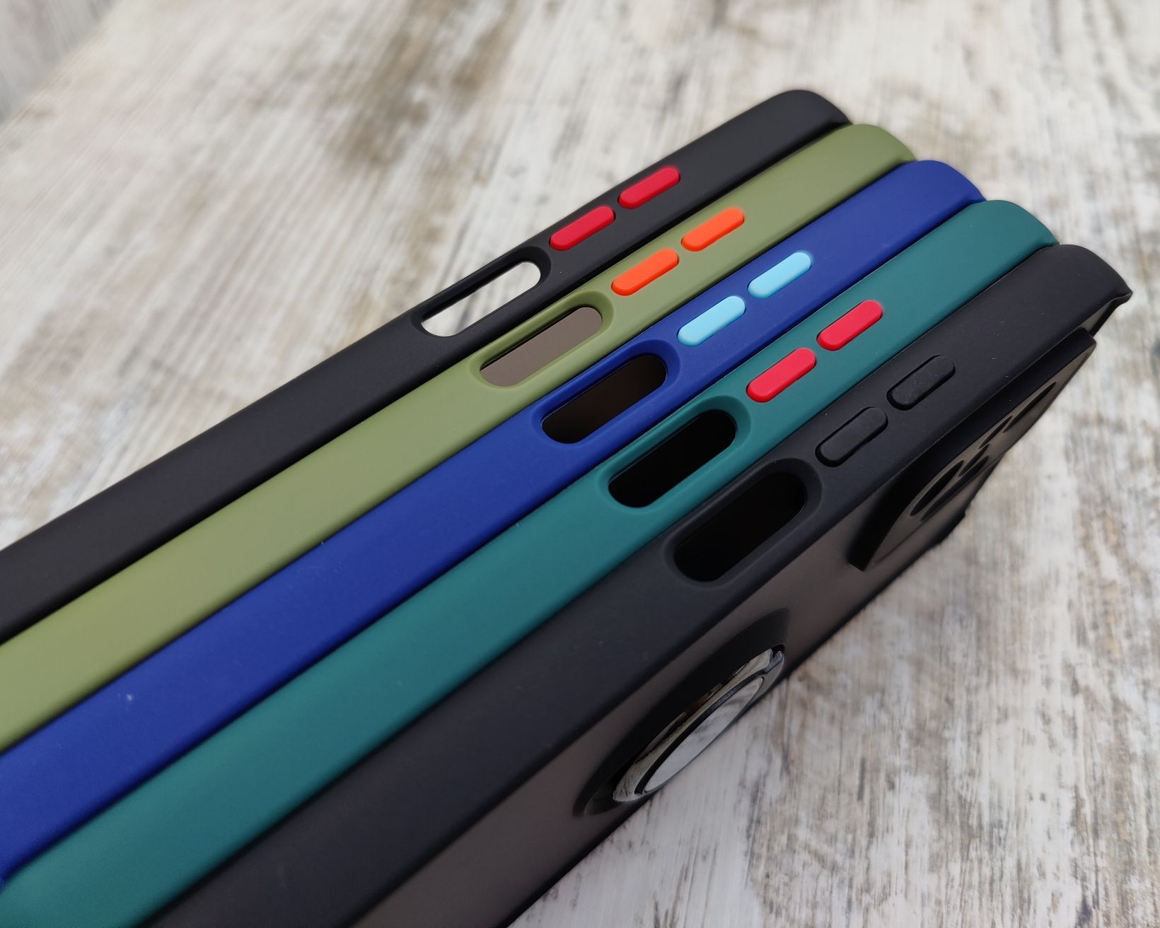 Чехол ударопрочный Xiaomi Redmi Note 10 Pro Кольцо. Магнит