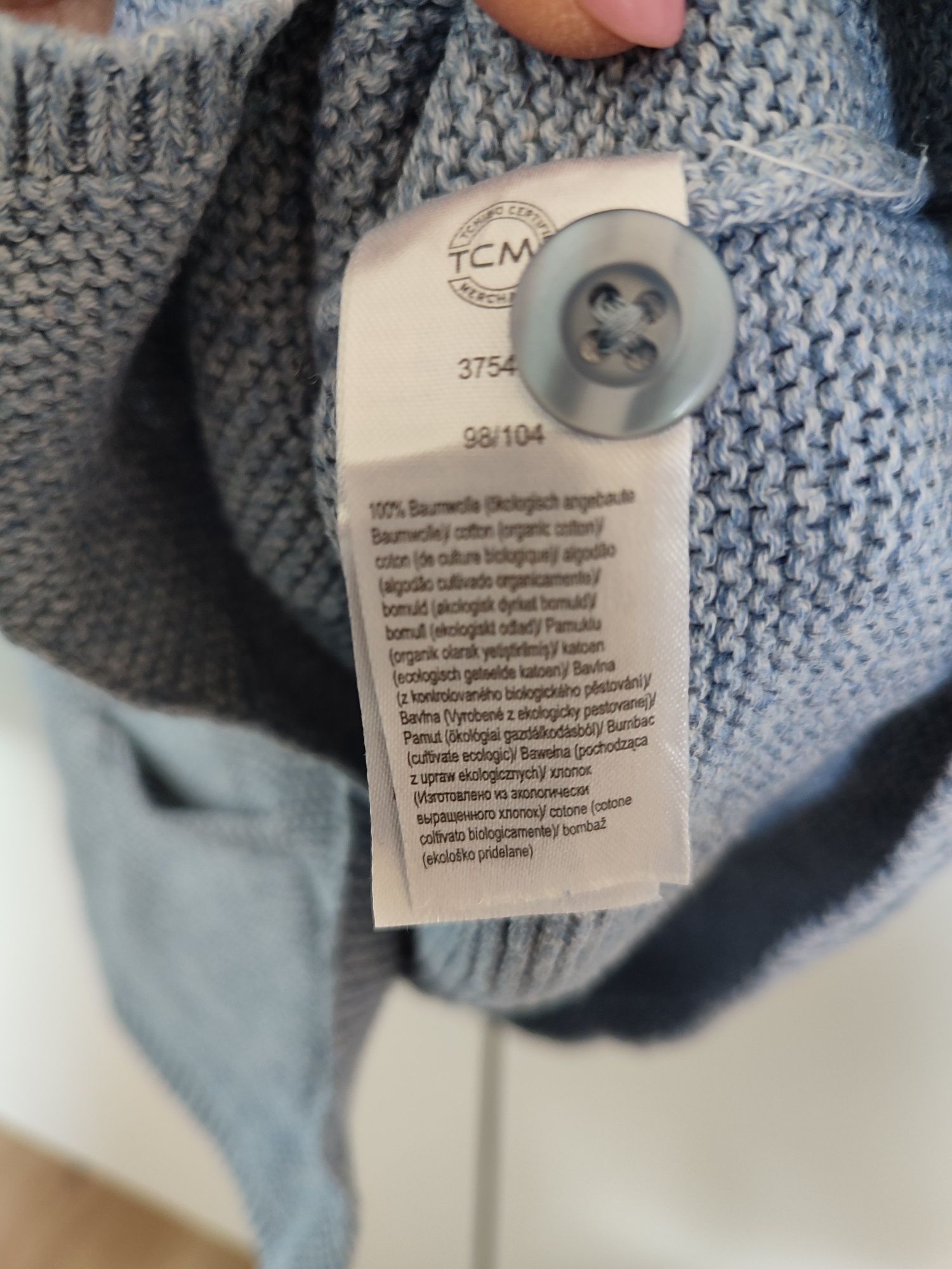 Sweter rozpinany Tchibo rozm. 98/104
