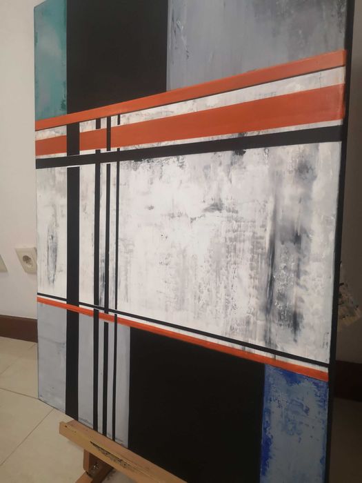 Tela / Pintura Abstrata 80*60cm